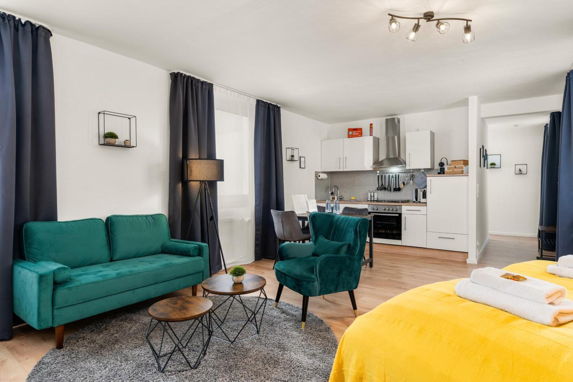 Free Living - City Design Apartments, Zentrum, Outlet, Balkon, Kueche 沃尔夫 外观 照片