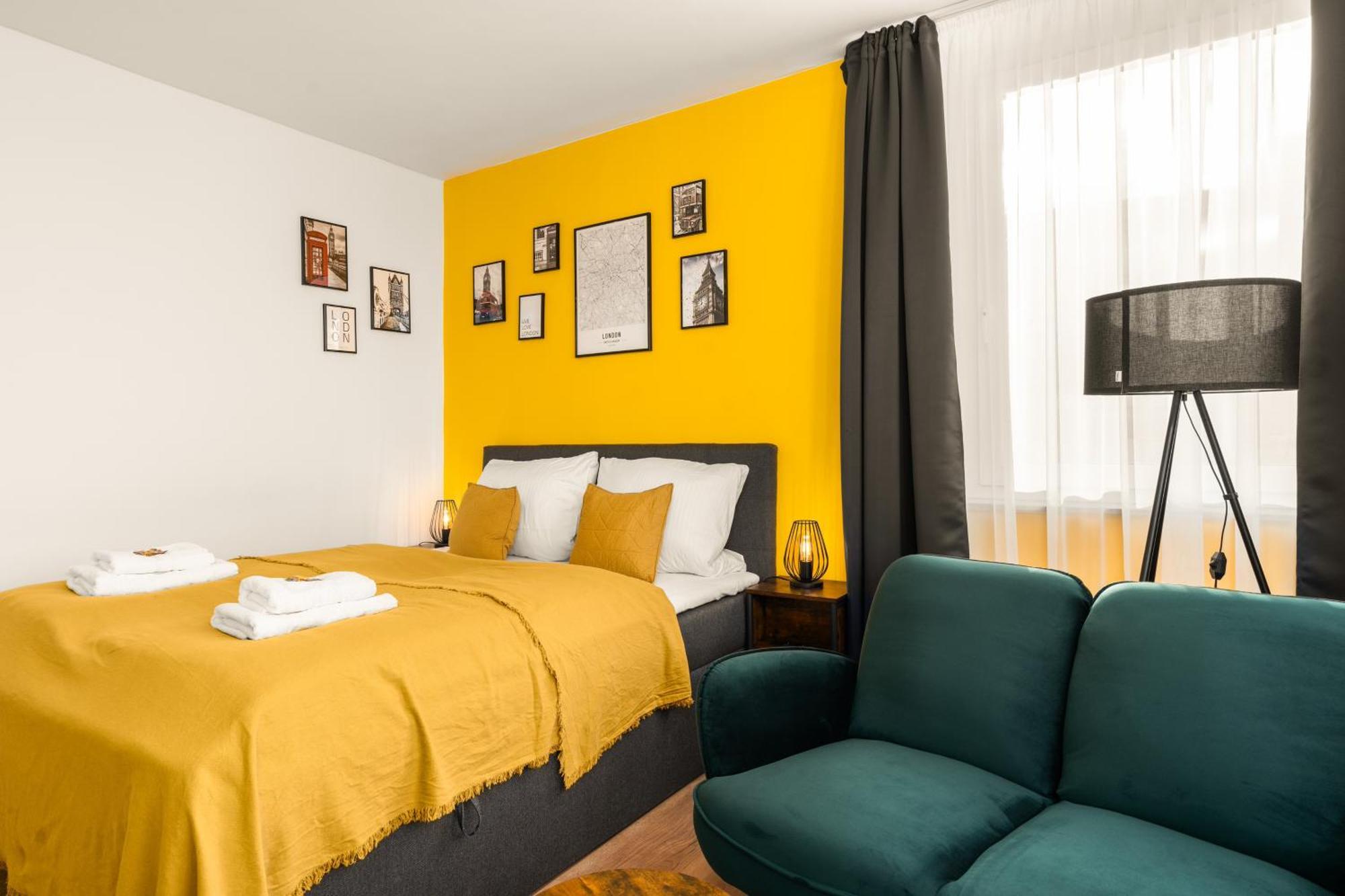 Free Living - City Design Apartments, Zentrum, Outlet, Balkon, Kueche 沃尔夫 外观 照片