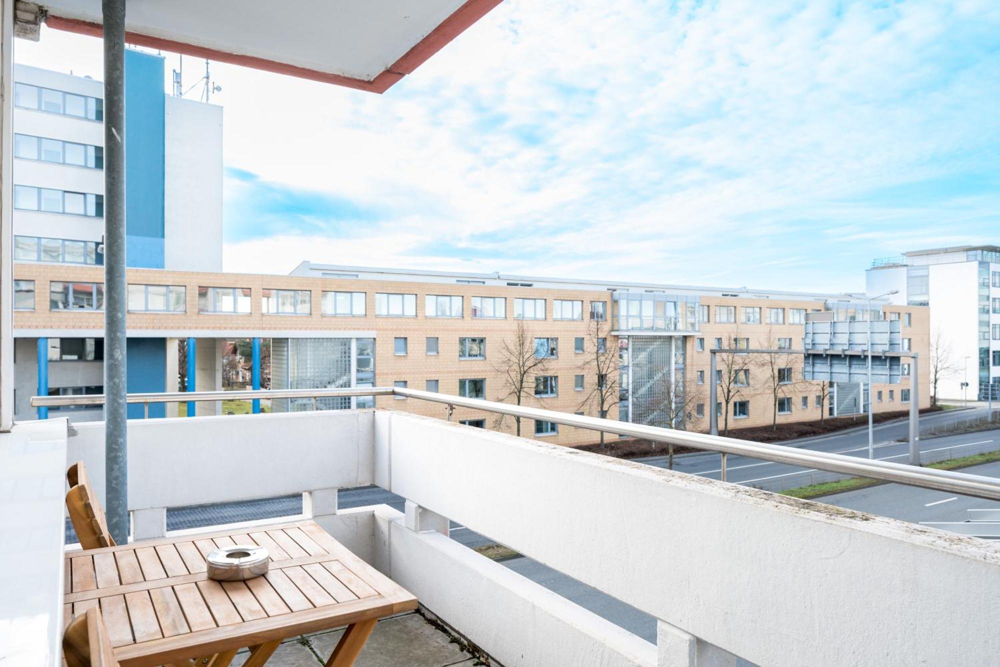 Free Living - City Design Apartments, Zentrum, Outlet, Balkon, Kueche 沃尔夫 外观 照片