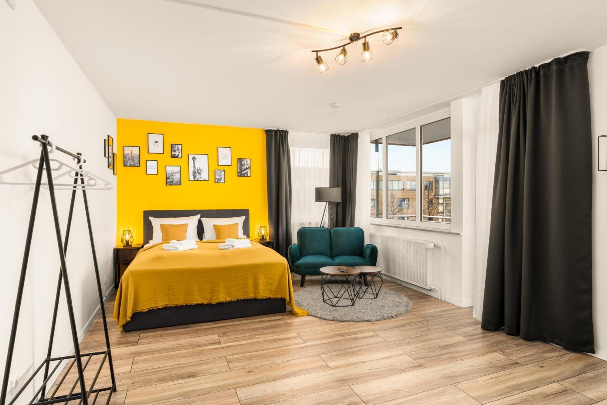 Free Living - City Design Apartments, Zentrum, Outlet, Balkon, Kueche 沃尔夫 外观 照片